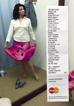 Mastercard: Keeping their Receipt - Skirt