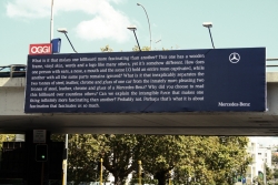 Mercedes Benz: Fascination Billboard