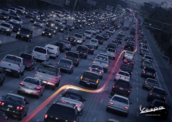 Motor Scooters: Light Trail