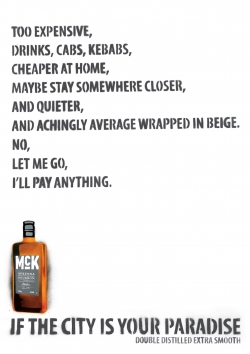 McKenna Bourbon: If the city is your paradise.