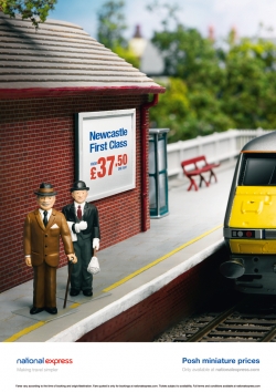 National Express First Class: Posh miniature prices