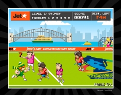 Viral flash game: Play Jetstar Rugby League