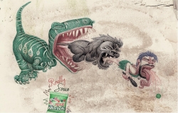 Sour Marbels: Cave Man