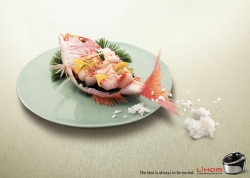 Lihom IH pressure rice cooker: fish