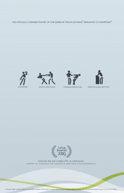 The Lotus Awards:  BREAKFAST POSTER