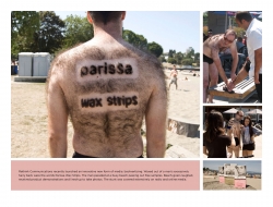 Parissa Wax Strips: Backvertising