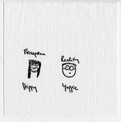 Art Director's Club: Napkin hippy