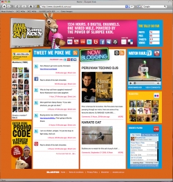 Slurpee: Slurpee kick lifestreaming site
