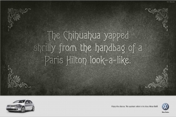 Volkswagen Golf: Paris Hilton