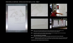 Orbis Hong Kong: Braille Poster Campaign: Bolt