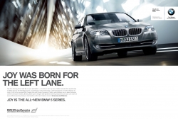 BMW 5 Series: Joy Was Born for the Left Lane
