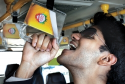 Indus Pride: Bus Grab Beer Mug