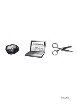 Helsingin Sanomat: Rock, laptop, scissors