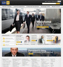 CPA Australia: CPA website re-launch