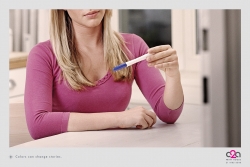 C2A Print House: Colors can change stories. - Pregnancy Test