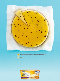 Nestle Diet: Graph - Tropical Cheesecake