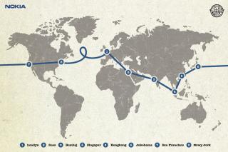 Nokia E6: Around the world on 1 battery