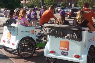 FirstBank: Free Pedicab