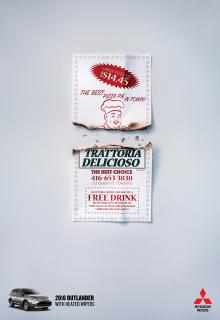 Mitsubishi Motors: Heated Wipers - Pizza Menu