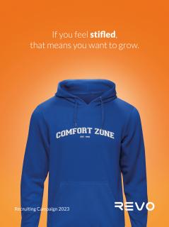 REVO Insurance: If you feel stifled, that means you want to grow - Subject #3