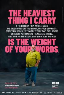 French Obese National Associations Collective: The Heaviest Thing I Carry, Alexis